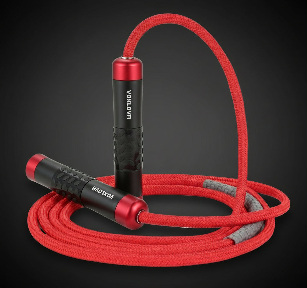 SwiftTrend™ Weighted Jump Rope – 1LB Adjustable Fitness Rope with Non-Slip Handles