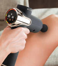 SwiftTrend™ Deep Tissue Massage Gun – 10 Attachments, 99 Speeds, & 3 Smart Modes