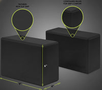 SwiftTrend™ Yoga Blocks – High-Density Foam Support Bricks (Set of 2)