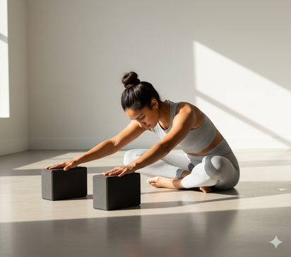 Yoga Blocks Set – High-Density Foam (2-Pack)