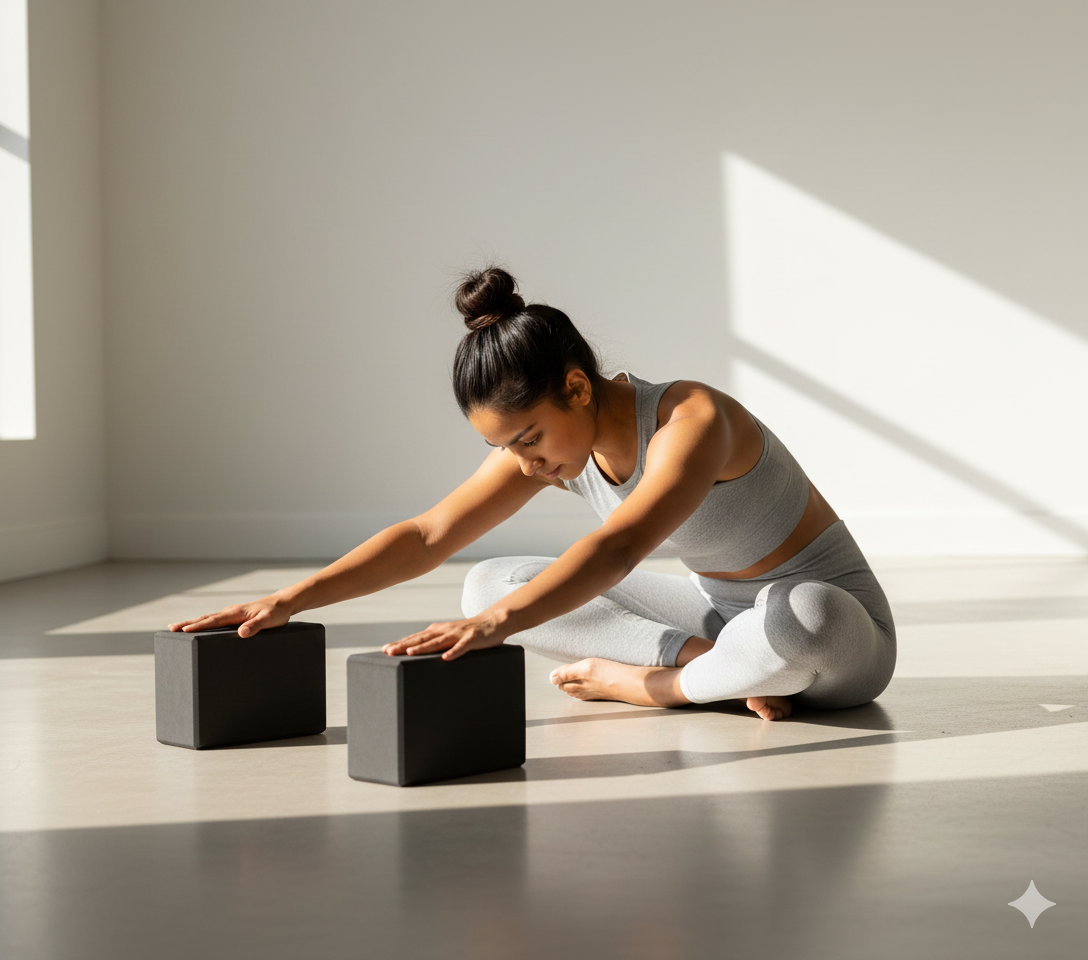 Yoga Blocks Set – High-Density Foam (2-Pack)