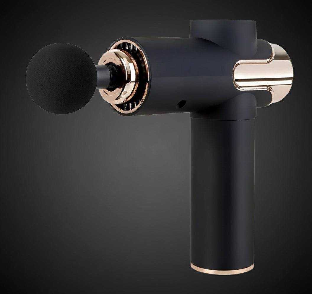 SwiftTrend™ Deep Tissue Massage Gun – 10 Attachments, 99 Speeds, & 3 Smart Modes