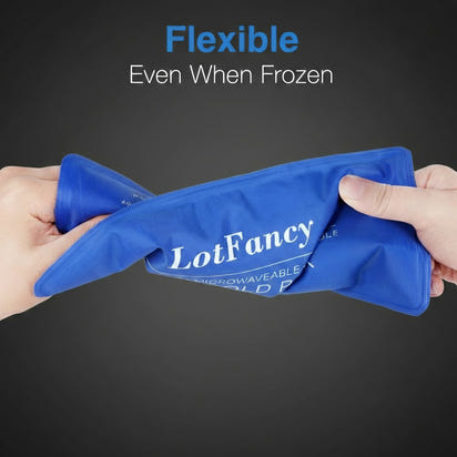 SwiftTrend™ Reusable Hot & Cold Gel Packs – 4-Piece Set for Injuries, First Aid & Recovery