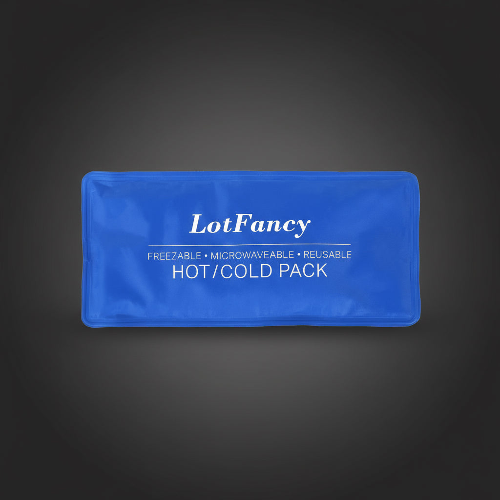 SwiftTrend™ Reusable Hot & Cold Gel Packs – 4-Piece Set for Injuries, First Aid & Recovery